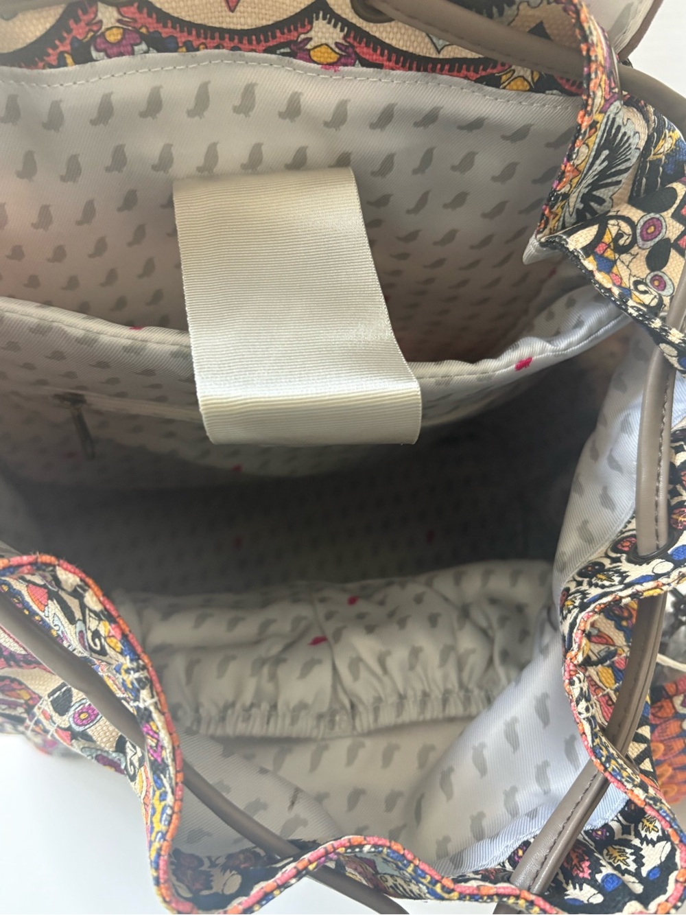Sakroots Artist Circle Flap Backpack Bohemian Design Fits Up To 13” Laptop New - Picture 14 of 16